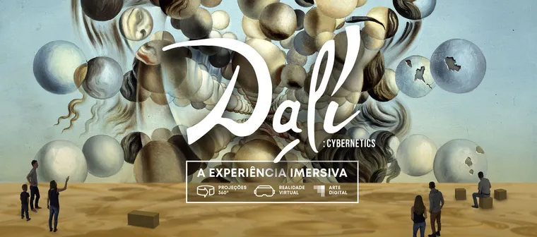 A Maior Exposição Imersiva do mundo sobre Salvador Dalí,  permanecerá em Lisboa até Setembro
