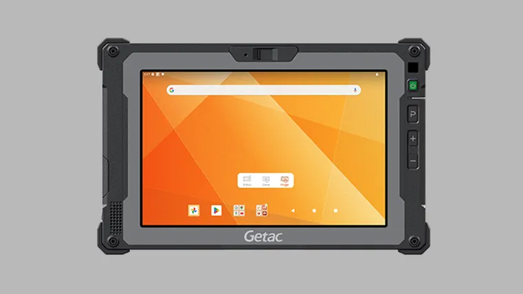 Getac lança tablet Android robusto construído para IA