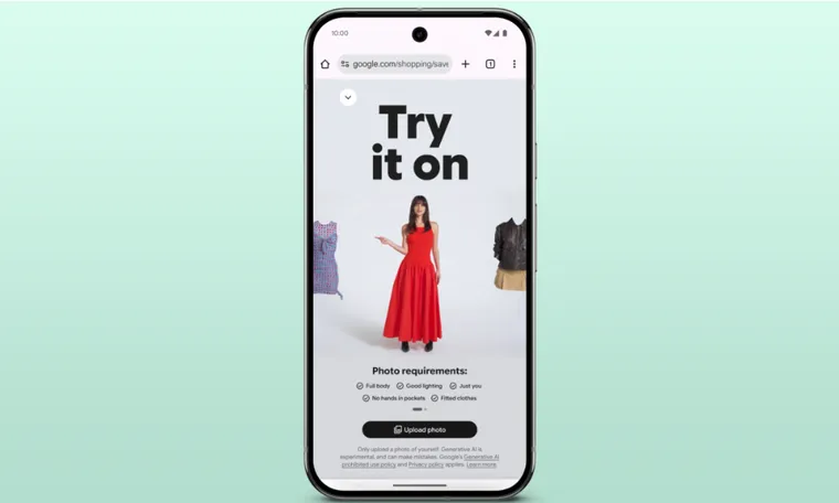Google Try it On: experimentar roupa através de IA
