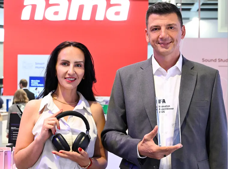 Hama vence o Prémio de Inovação da IFA 2025 com os Passion Clarity AI